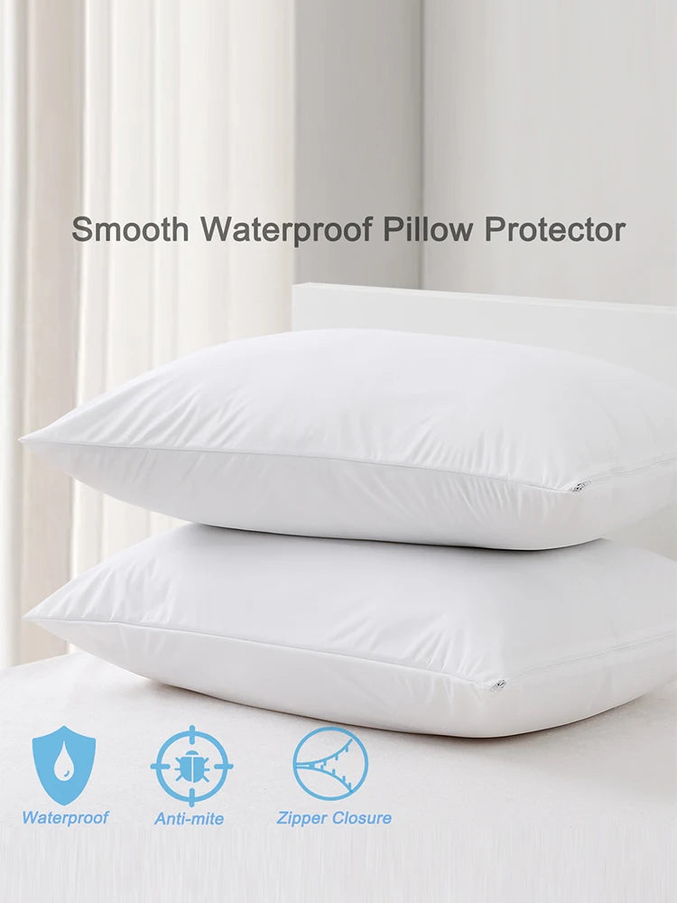 Waterproof Pillow Cover for Pillow Case Protector Allergy Pillow
