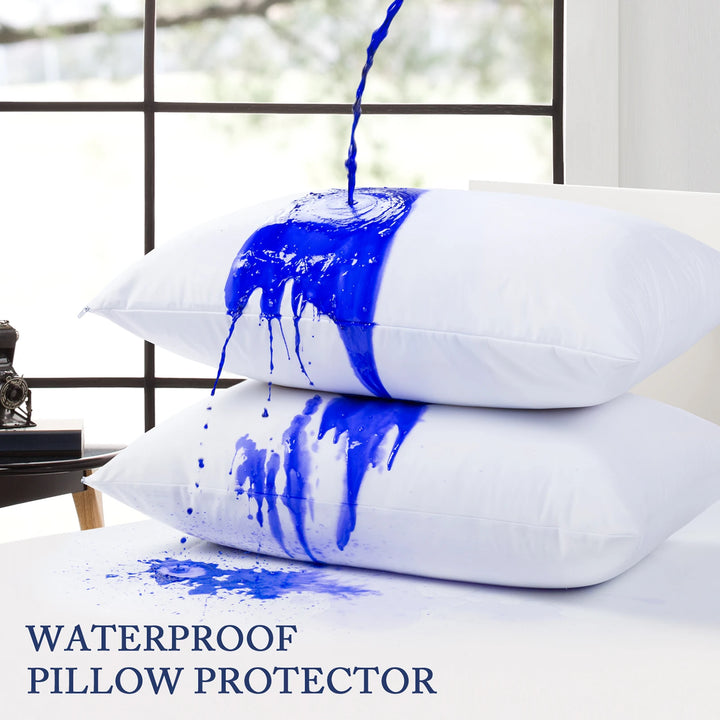 Waterproof Pillow Cover for Pillow Case Protector Allergy Pillow