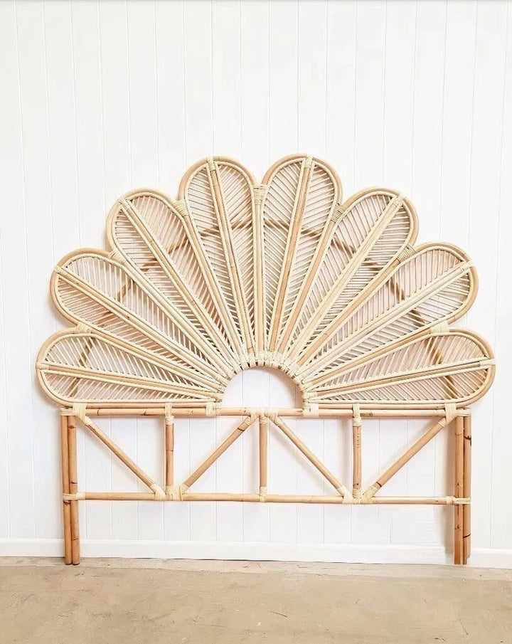 Nordic rattan Syle  headboard
