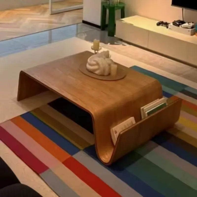 Low  Wooden Center  Tea Table