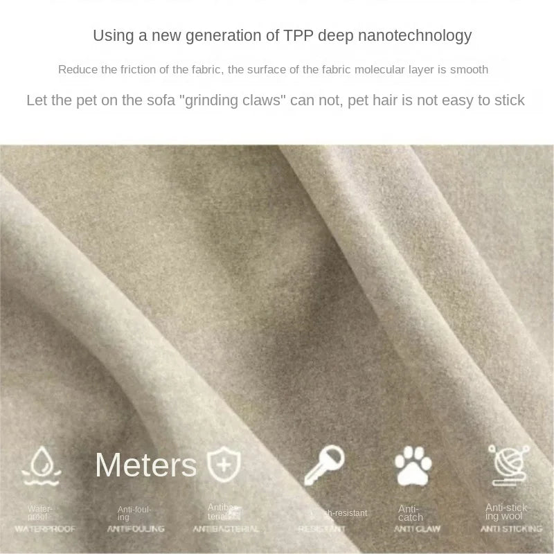 Cream Style Solid Wood  Single Sofa