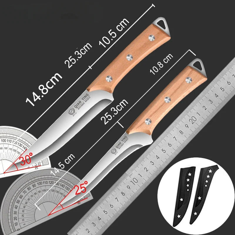 High-quality stainless steel bone-picking kitchen knife