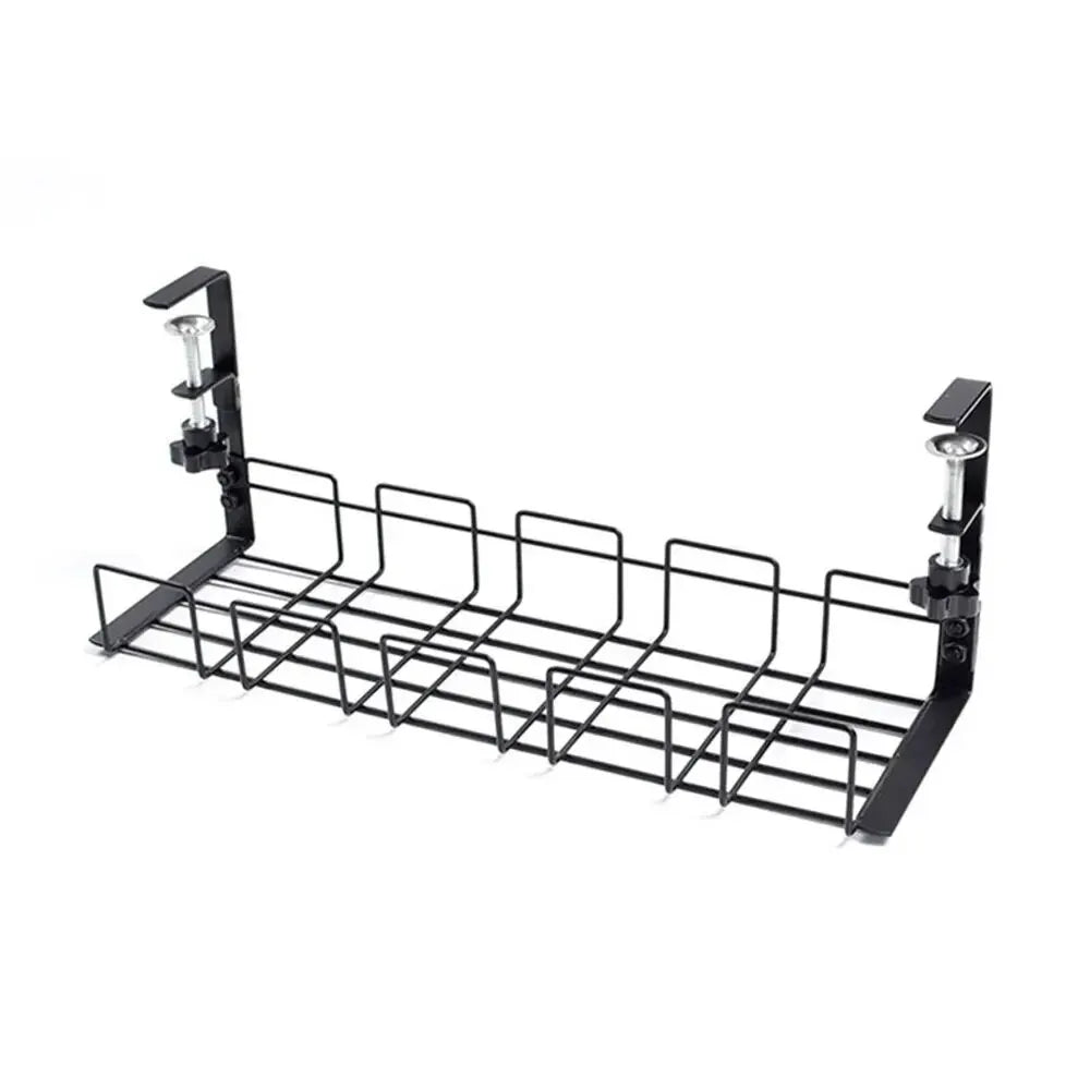 Under Table Storage Rack in Metal