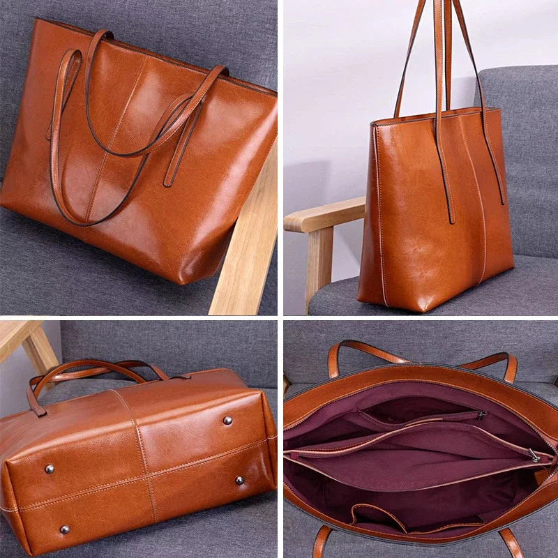 Genuine Leather Large Tote Bags