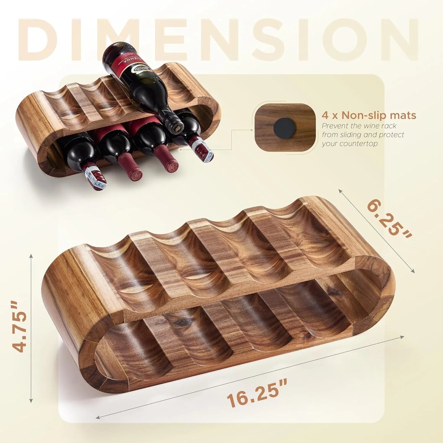 Wooden Wine Rack Storage