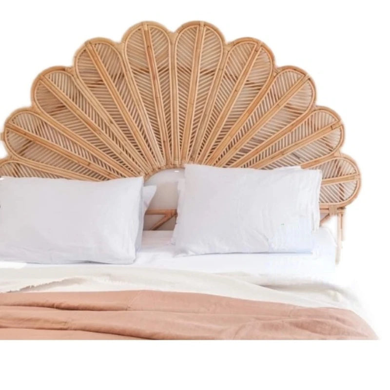 Nordic rattan Syle  headboard