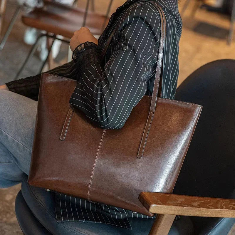 Genuine Leather Large Tote Bags