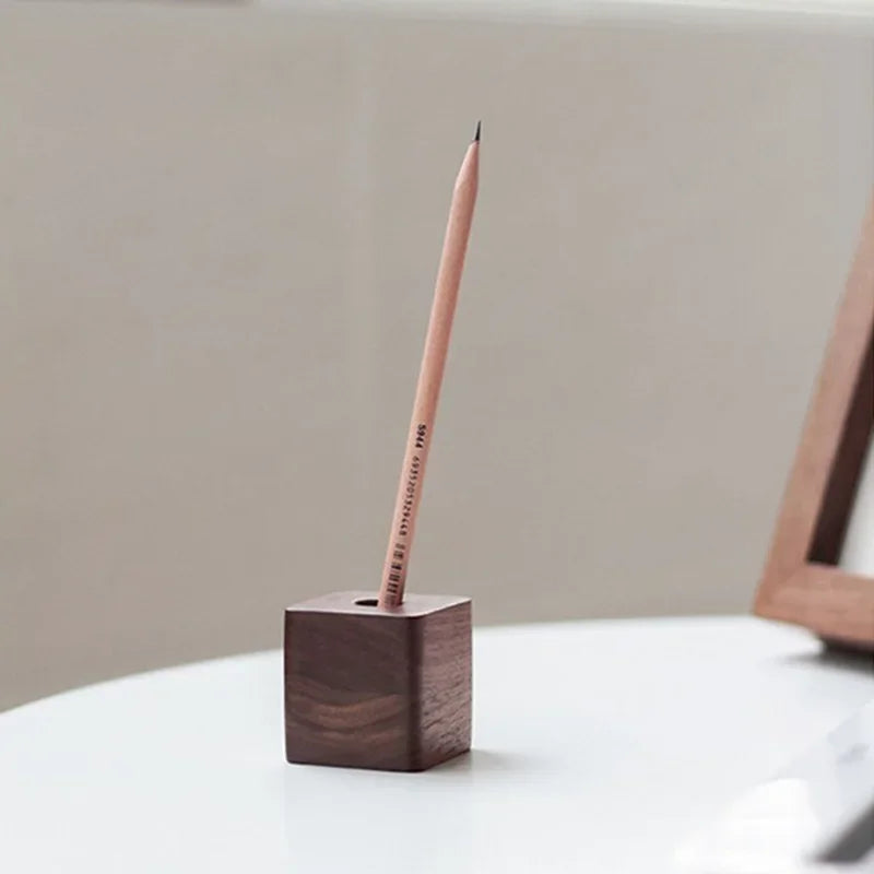 Wooden Pen Holder