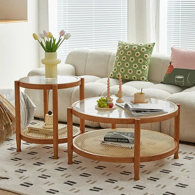 Rattan Woven Coffee Table