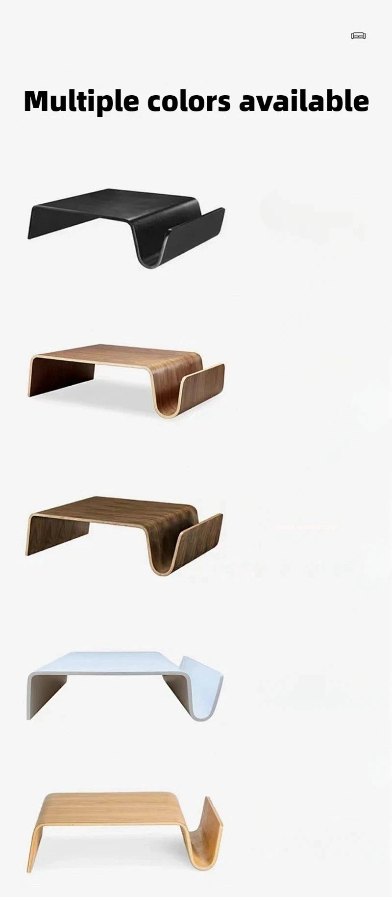 Low  Wooden Center  Tea Table