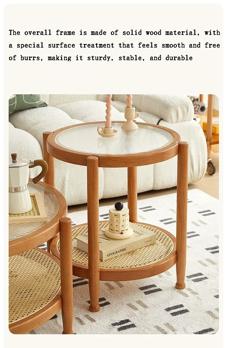 Rattan Woven Coffee Table