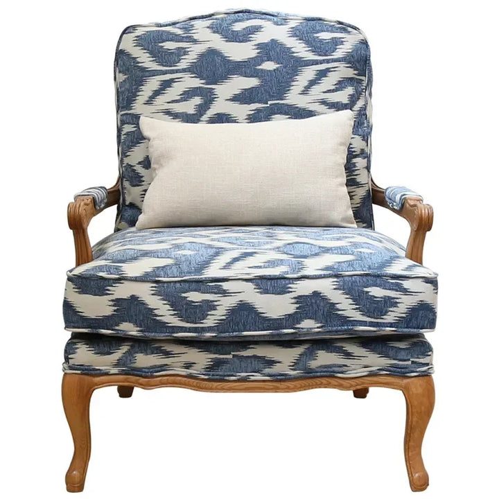 Single Solid Wood Small Sofa Recliner