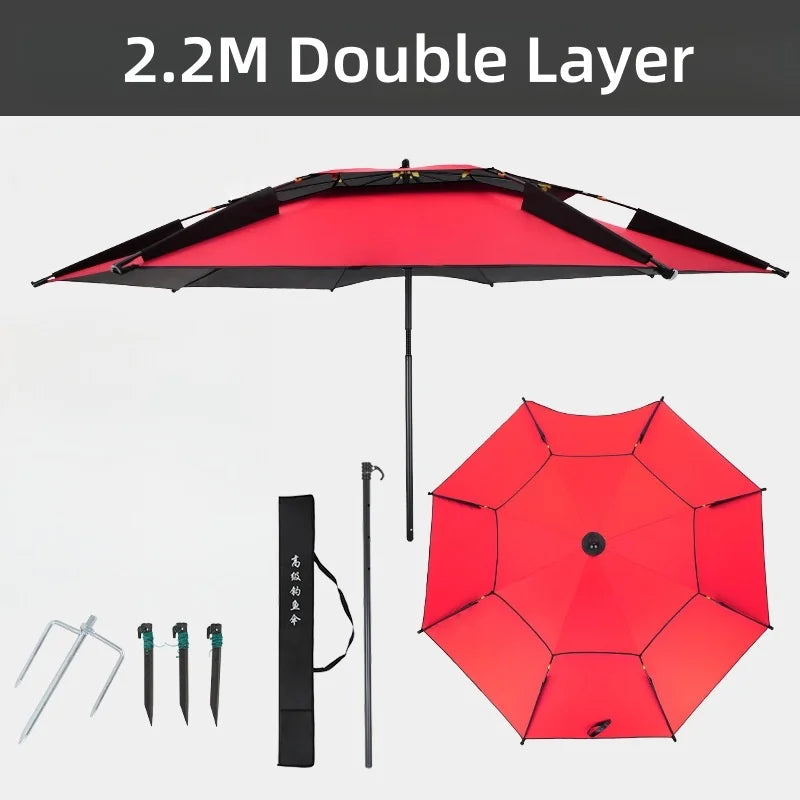 Double-Layer Fold Parasol