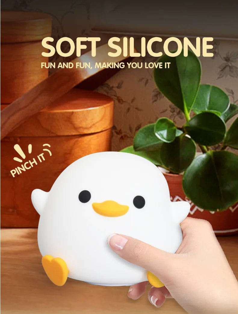 DoDo Duck Silicone LED Bedside Lamp
