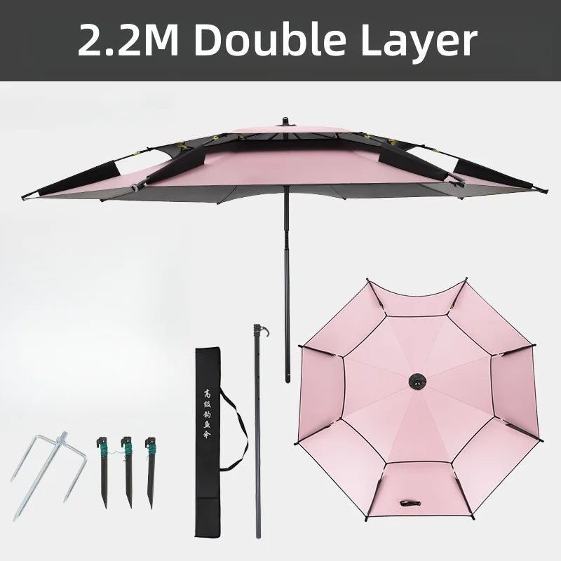 Double-Layer Fold Parasol
