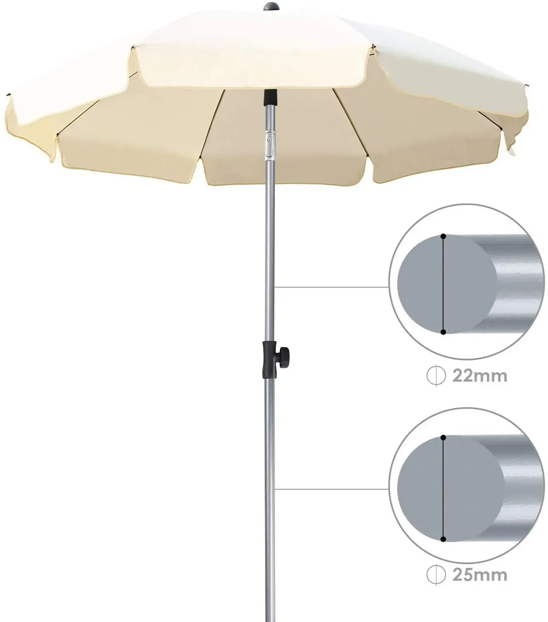 Parasol 200 Cm Round Parasols