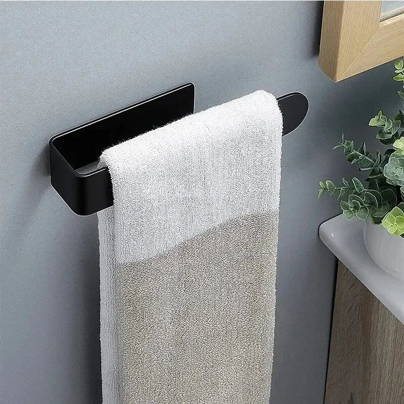 Towel Rack Non-punched Towel Rack Bathroom Rack Self-adhesive