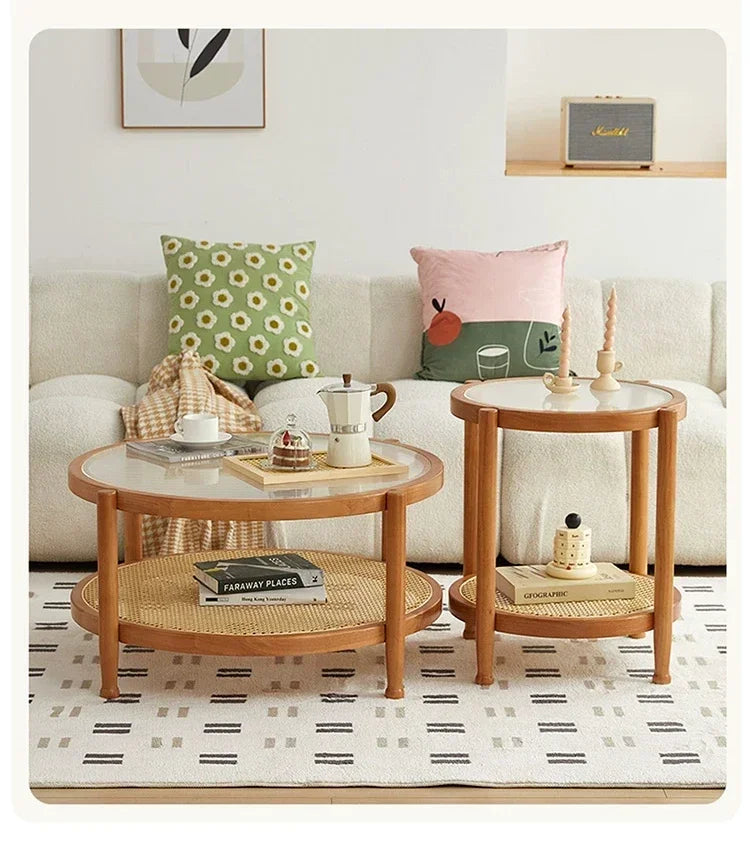 Rattan Woven Coffee Table