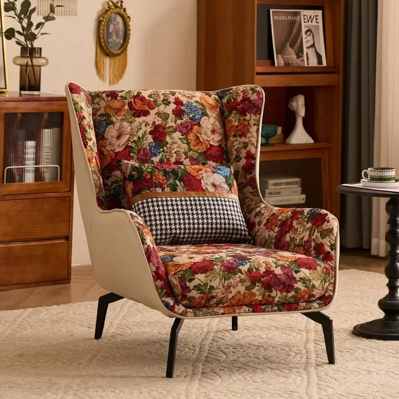 Retro Luxury Single Sofa Chair
