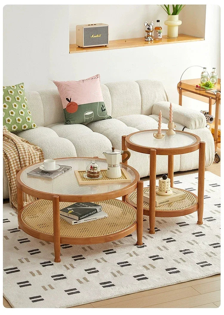 Rattan Woven Coffee Table