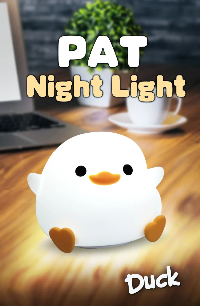 DoDo Duck Silicone LED Bedside Lamp