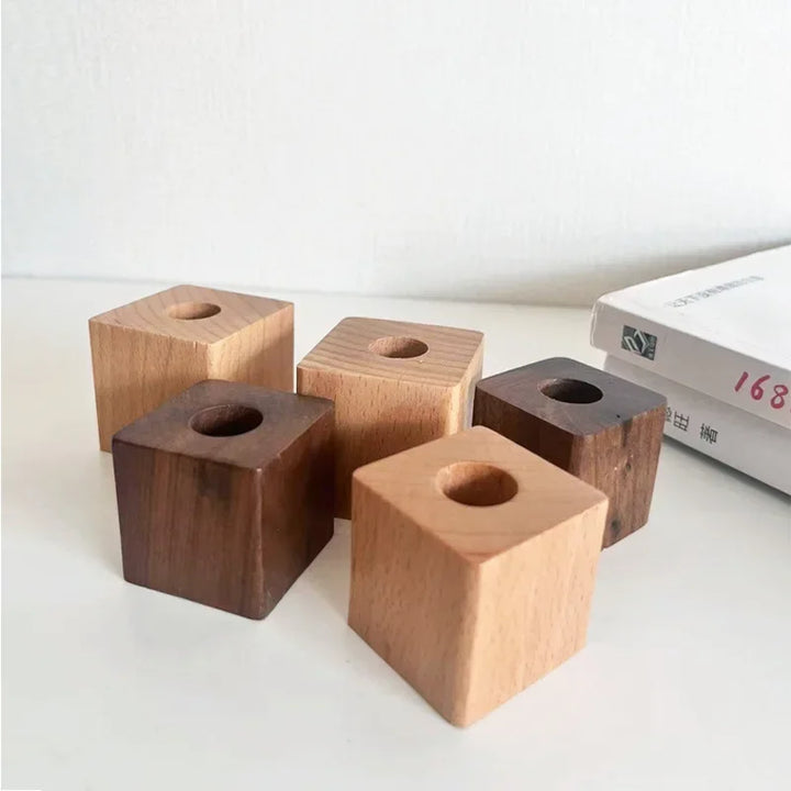 Wooden Pen Holder
