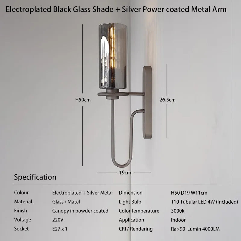 Luxury wall sconces Shadow Modern nordic  lamp