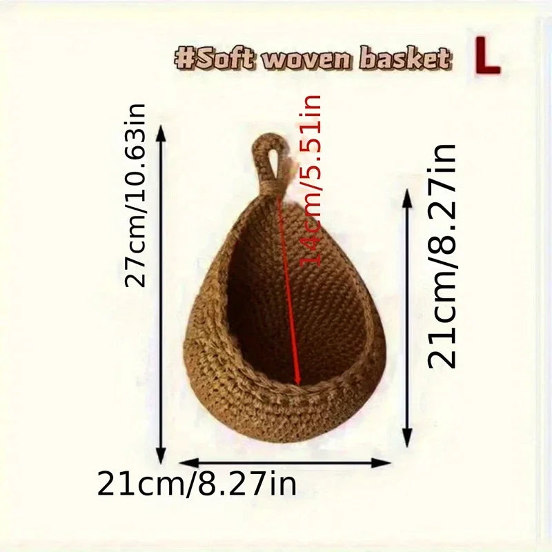 Wall-mounted Fruit and Vegetable Basket