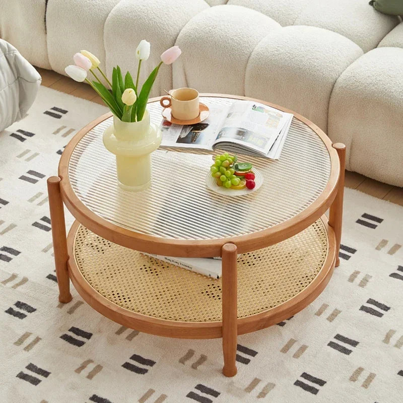 Rattan Woven Coffee Table