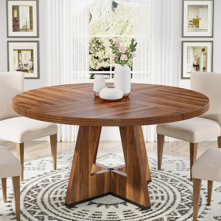 Round Dining Table for a Small  Kitchen Dinning and Dining Room