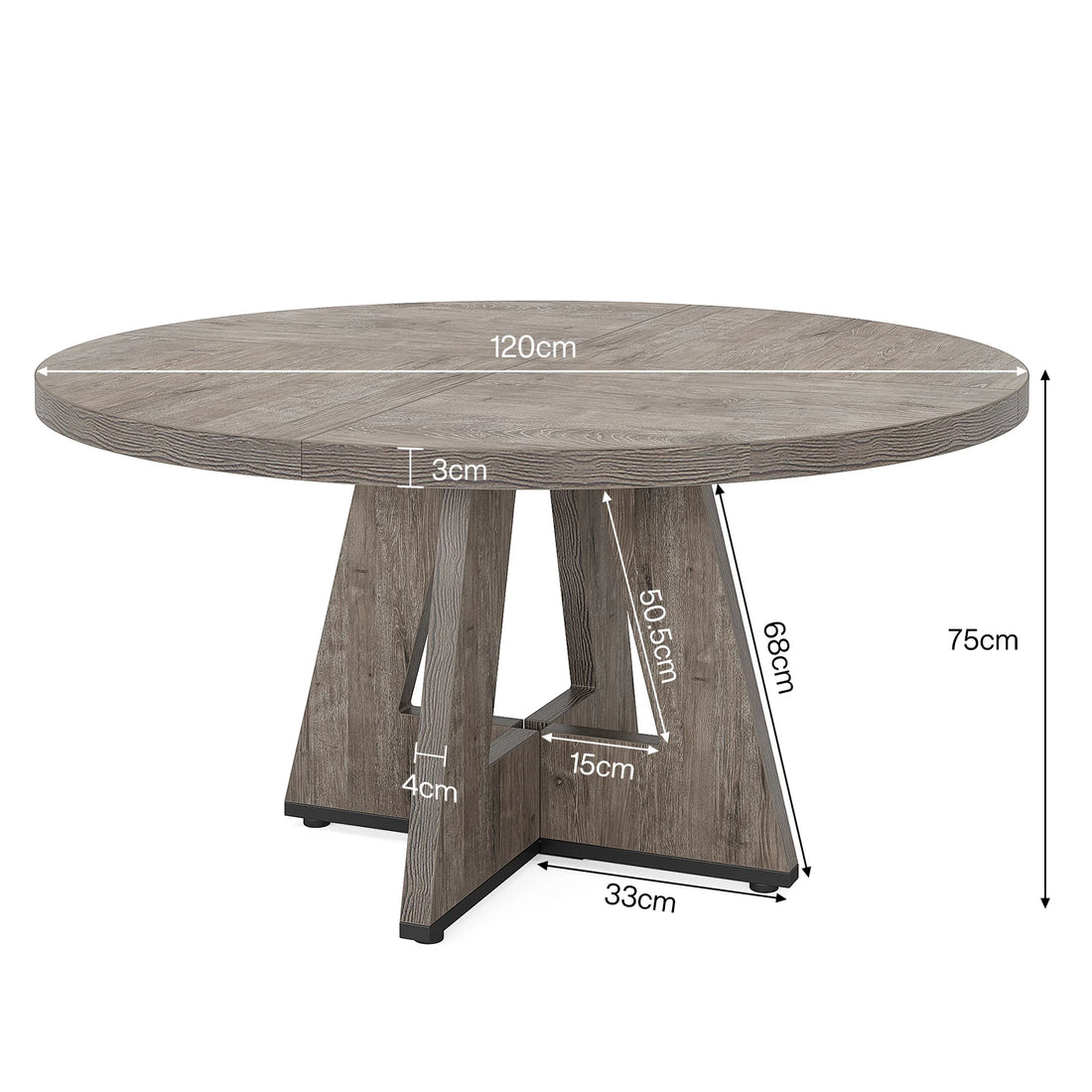 Round Dining Table for a Small  Kitchen Dinning and Dining Room
