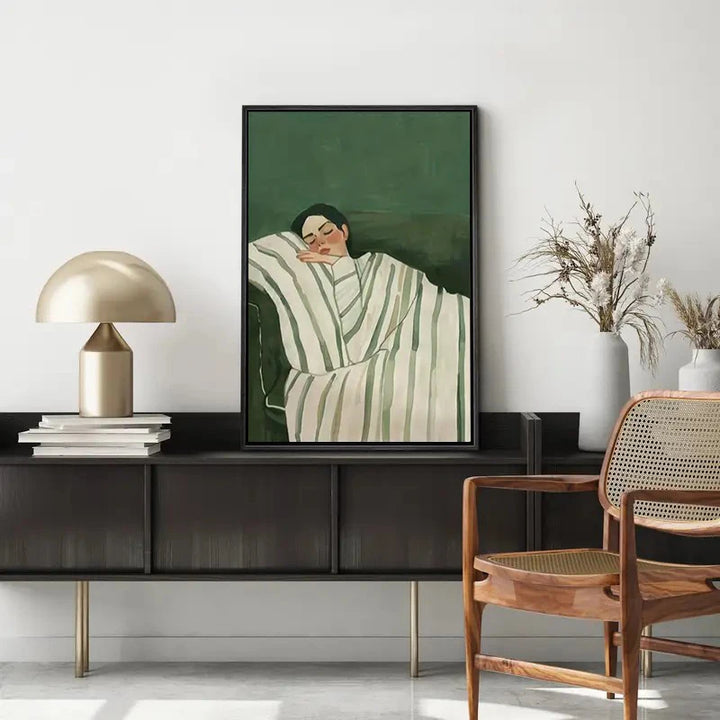 Abstract Character Canvas Wall Art,