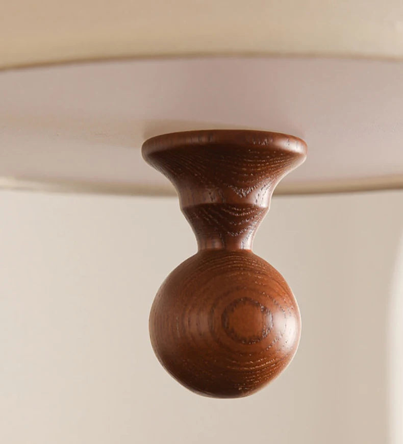 Modern White / Green Lampshade