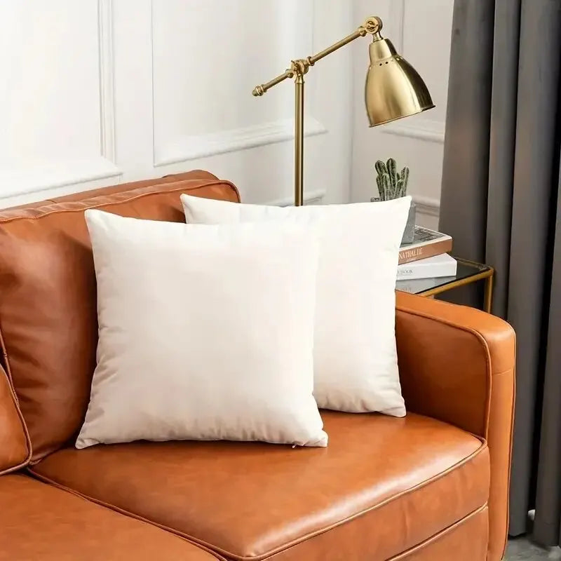 Velvet Burnt Throw Pillow