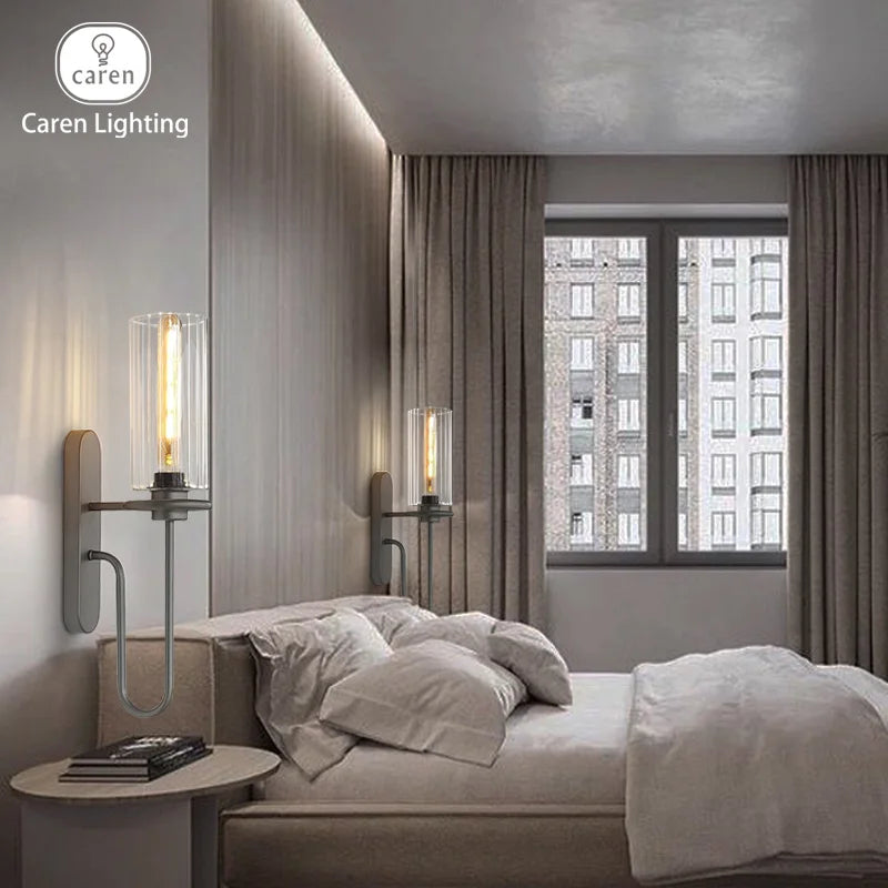 Luxury wall sconces Shadow Modern nordic  lamp