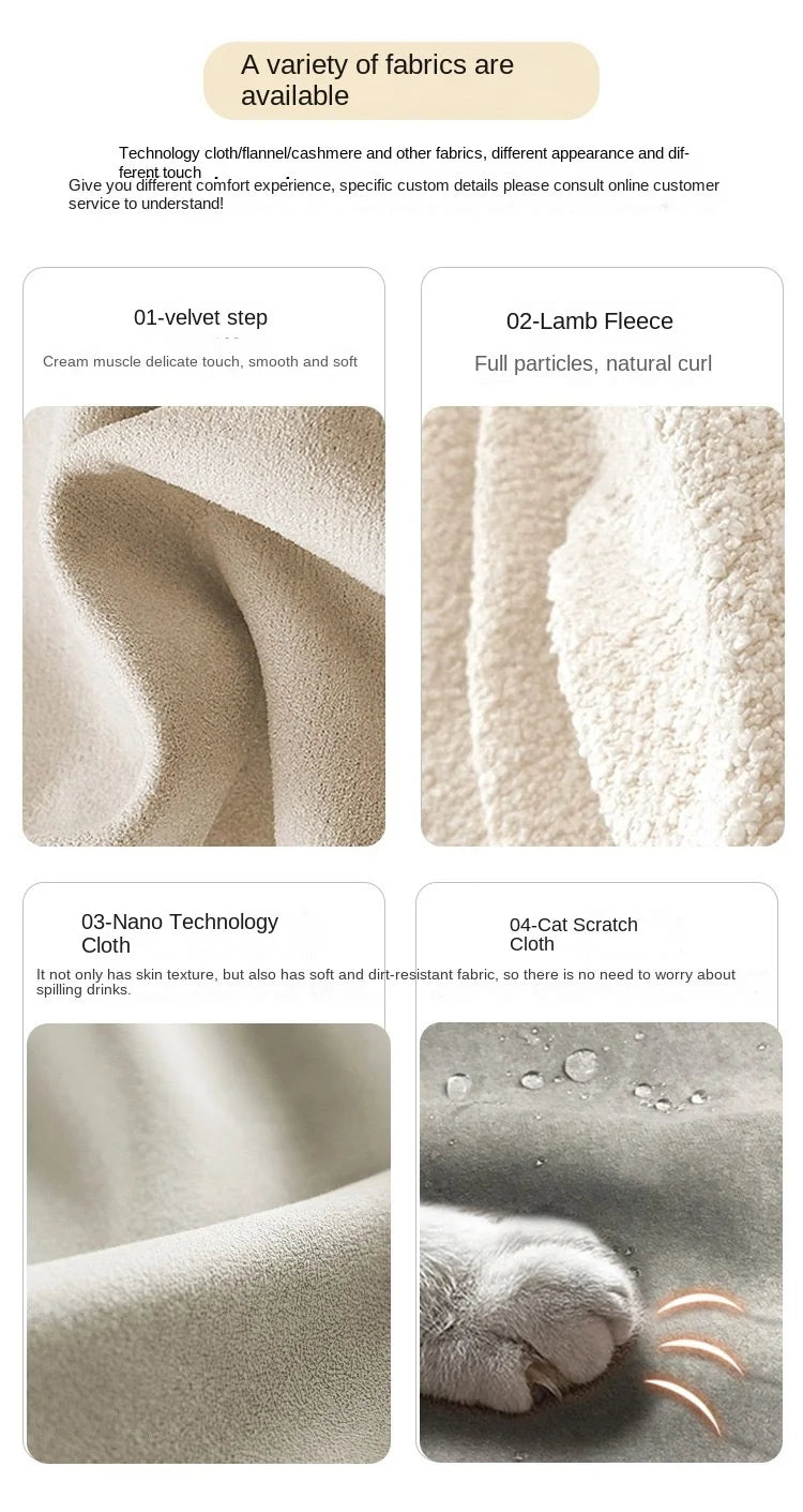 Cream Style Solid Wood  Single Sofa