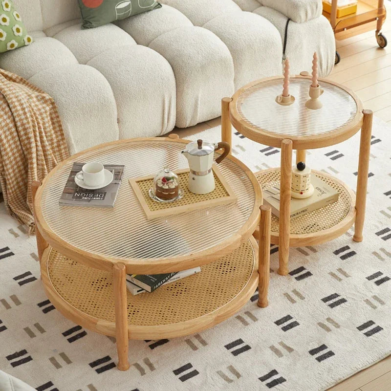 Rattan Woven Coffee Table