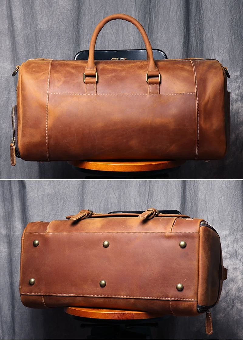 Vintage Genuine Leather Travel bag