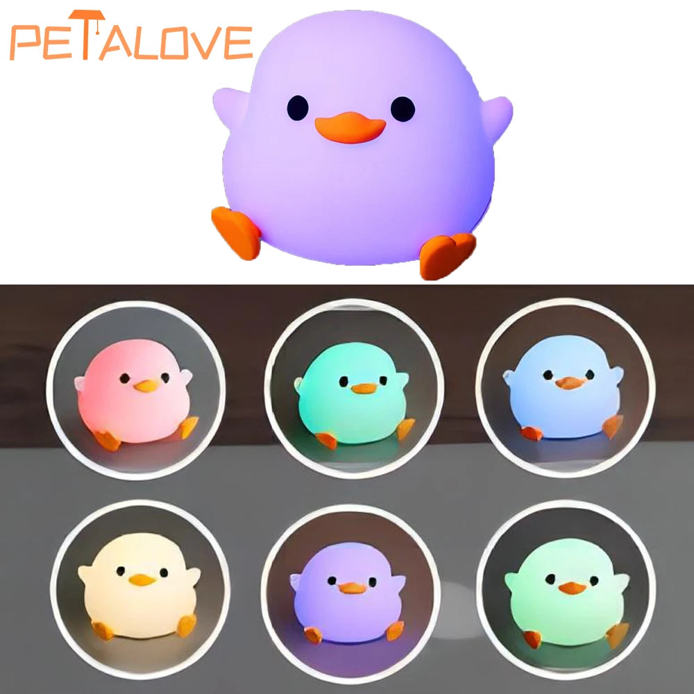 DoDo Duck Silicone LED Bedside Lamp