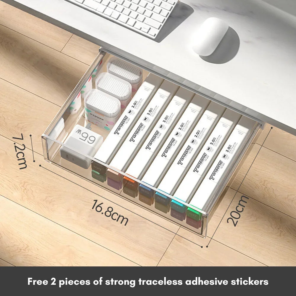 Under-desk Drawer Storage Box