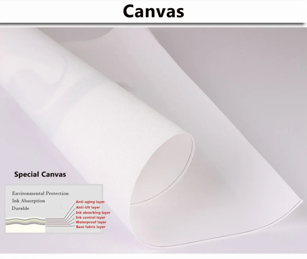 Baby Room Animal Wall Canvas Painting