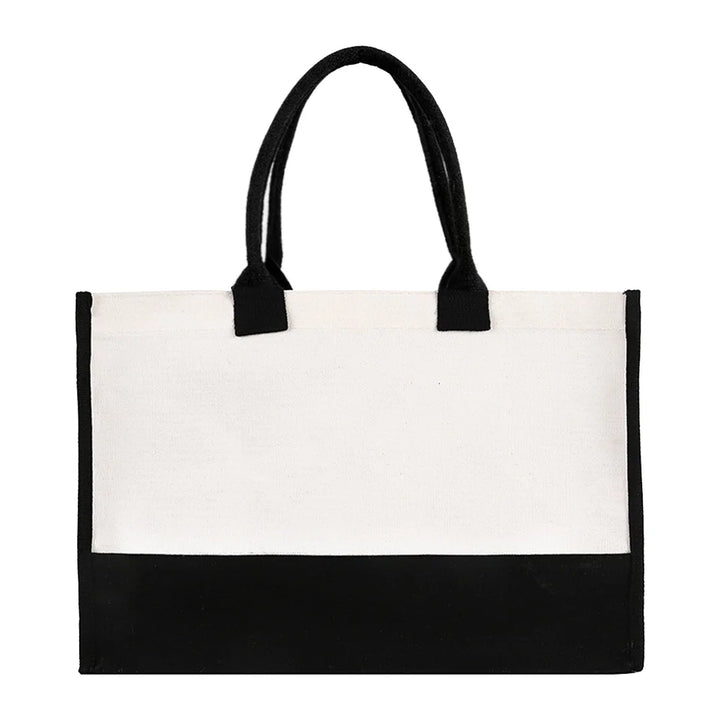 women's tote bag White jute