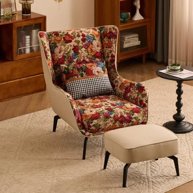 Retro Luxury Single Sofa Chair