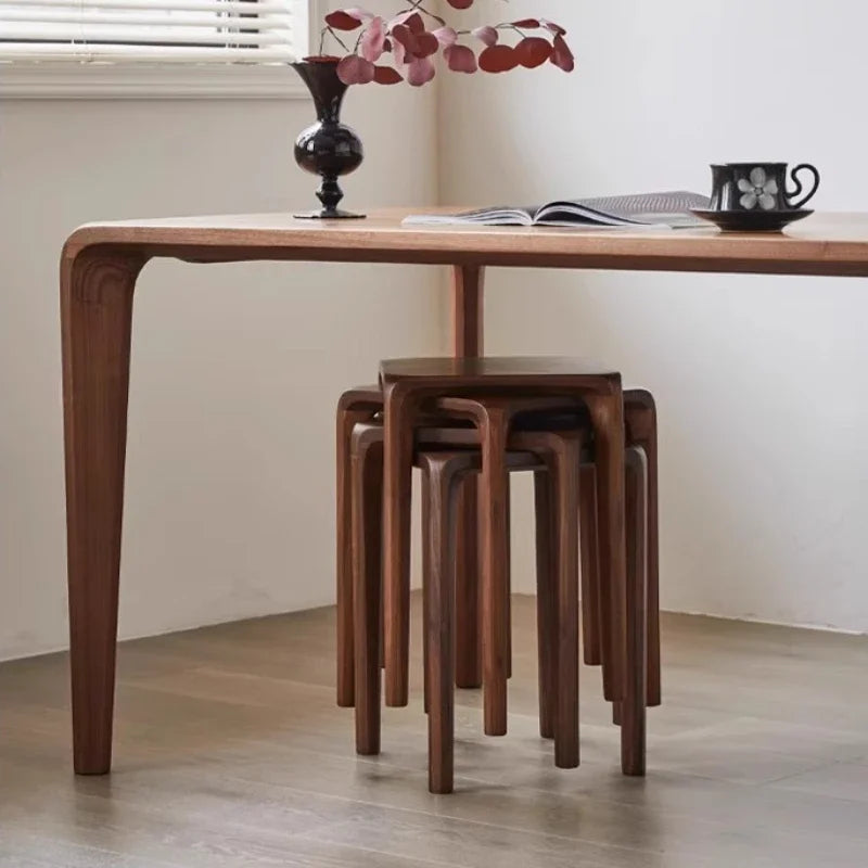 Black Walnut All-solid Wood Stool