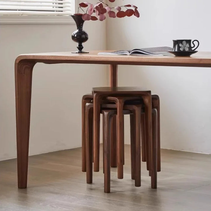 Black Walnut All-solid Wood Stool
