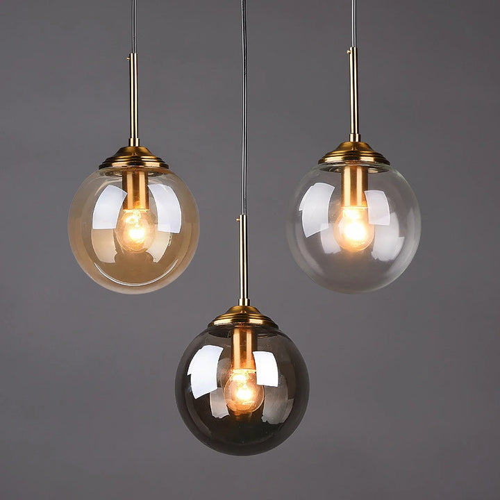 Modern Luxury Metal Hanging Pendant Lamp