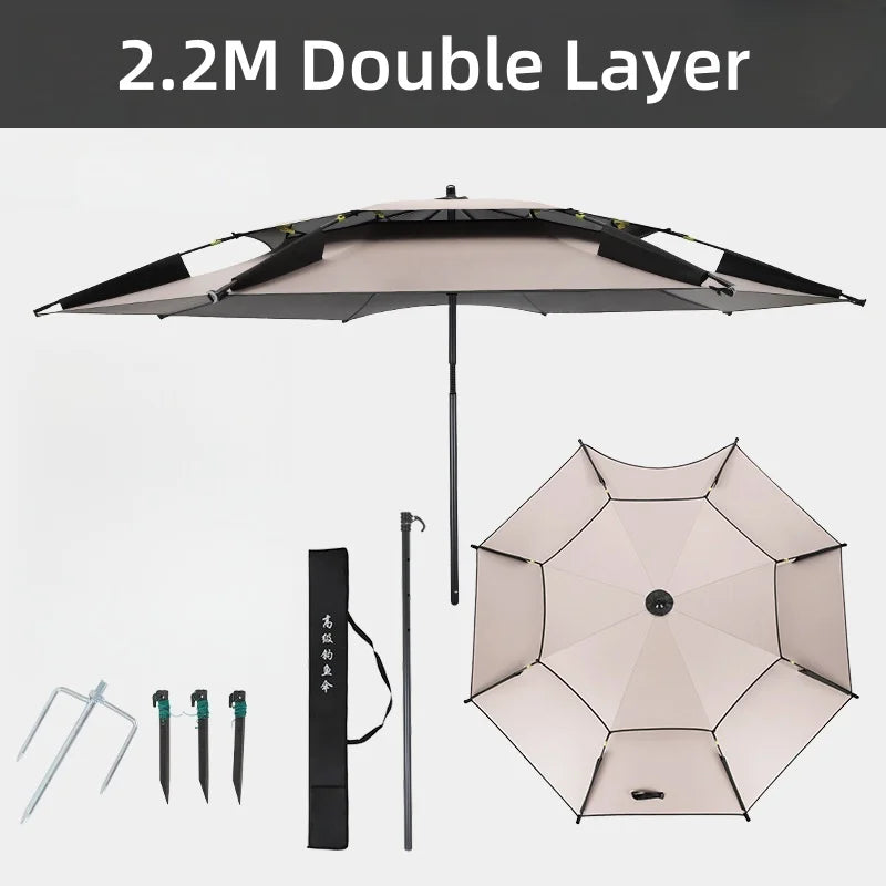 Double-Layer Fold Parasol