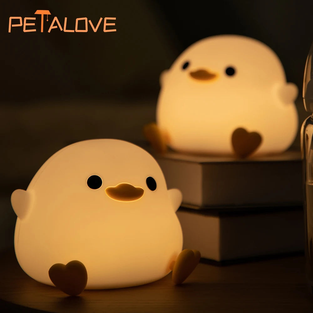 DoDo Duck Silicone LED Bedside Lamp