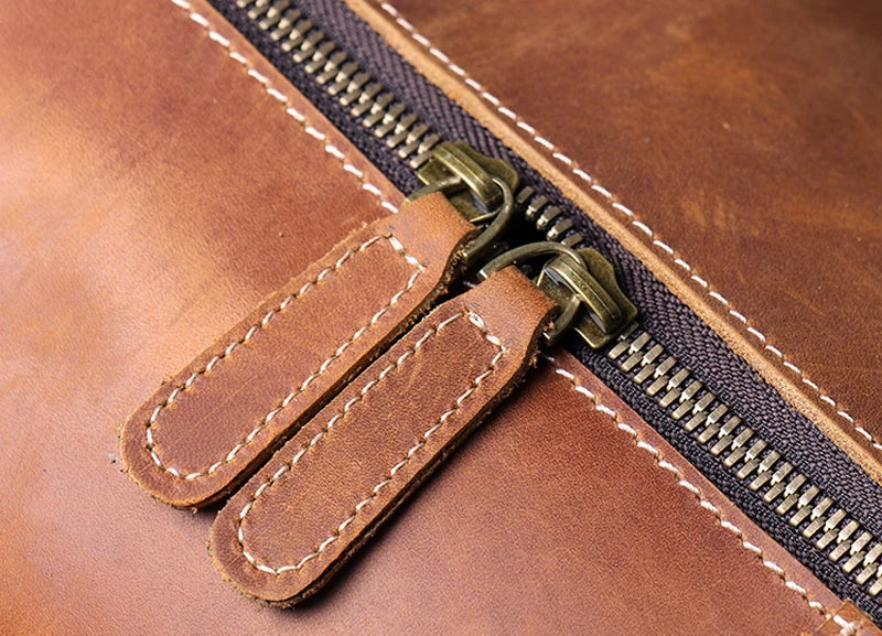 Vintage Genuine Leather Travel bag