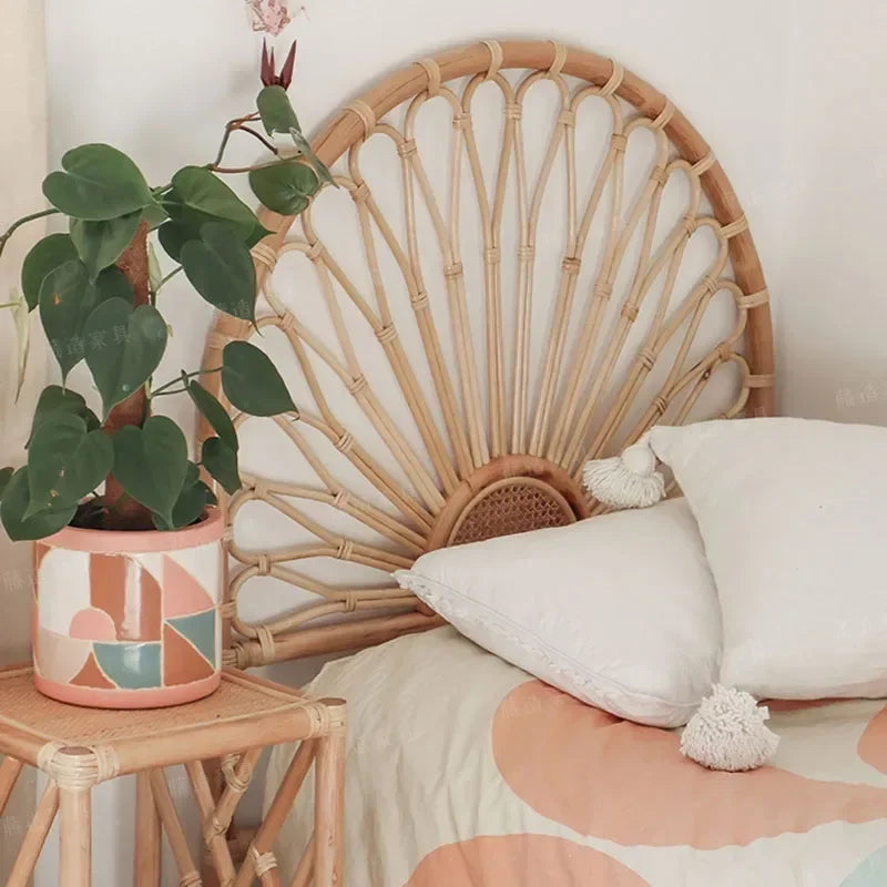 Rattan  Headboards for  Bed And Bedroom